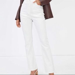 Glassons white bootcut jeans